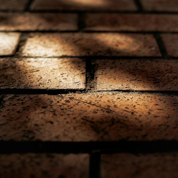 Geometric patterns reflecting light and shadow.